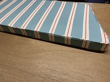 Vanessa Arbuthnott Stockholm Stripe  Seat Pad Made To Measure