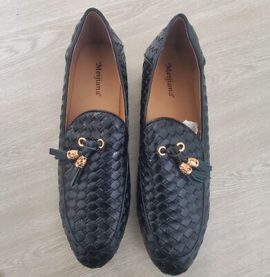 Meijiana Men Faux Leather Noble Loafer Shoes Slip-on Smoking  display picture 2