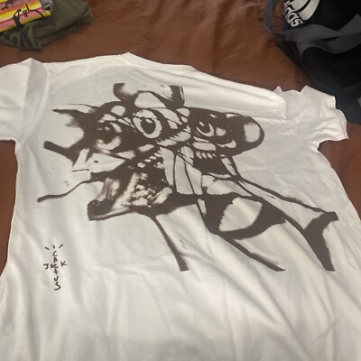 TRAVIS SCOTT PORTRAIT OF TRAVIS WIP GEORGE CONDO TEE White Medium  