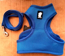DOTON Cat Dog Vest Harness and Leash Step In Mesh Reflective 12-16lbs