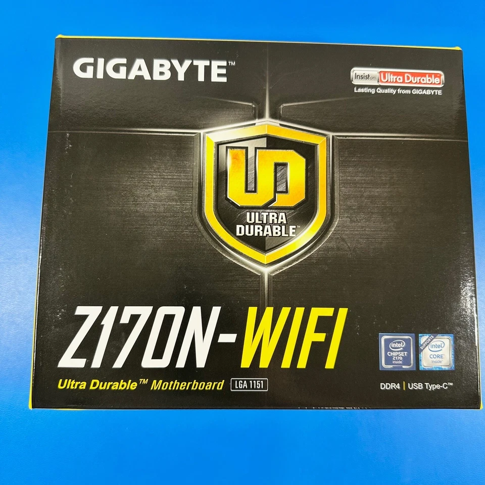 Gigabyte GA-Z170N-WIFI LGA 1151 mini ITX Motherboard Intel Z170 DDR4 (Rev 2.0) - Image 2 of 4