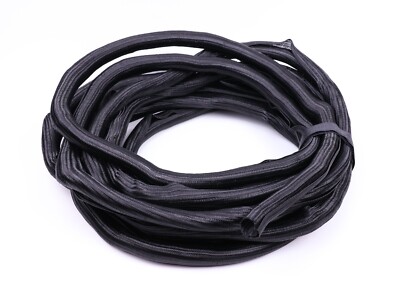 DeLock Kabelschlauch 10 m x 25 mm, flexibel, selbstschließend, schwarz