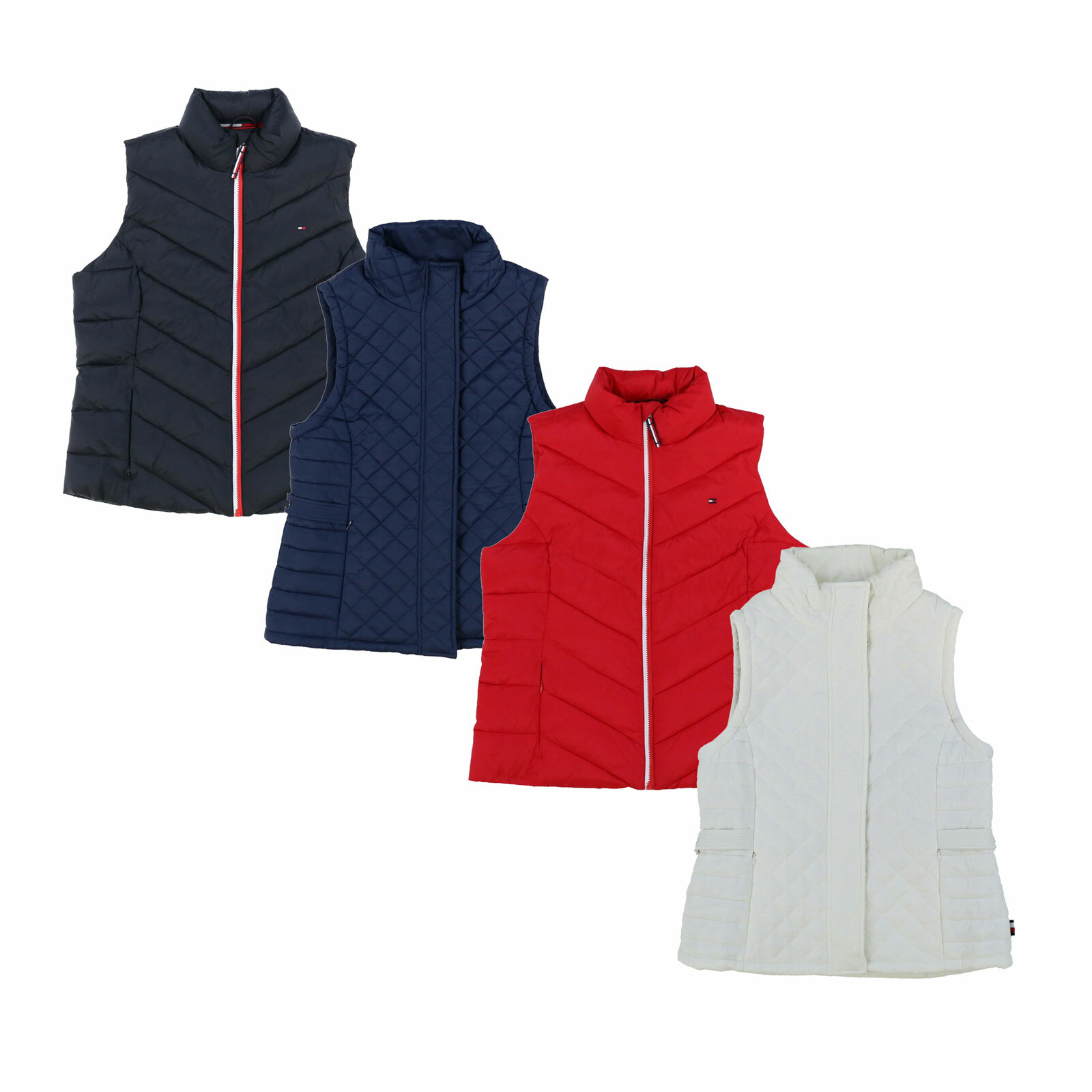 Tommy Hilfiger Womens Puffer Vest Full 