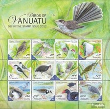 Vanuatu 1464-1475 zd-feuille (édition complète) neuf 2012 Locals Oiseaux