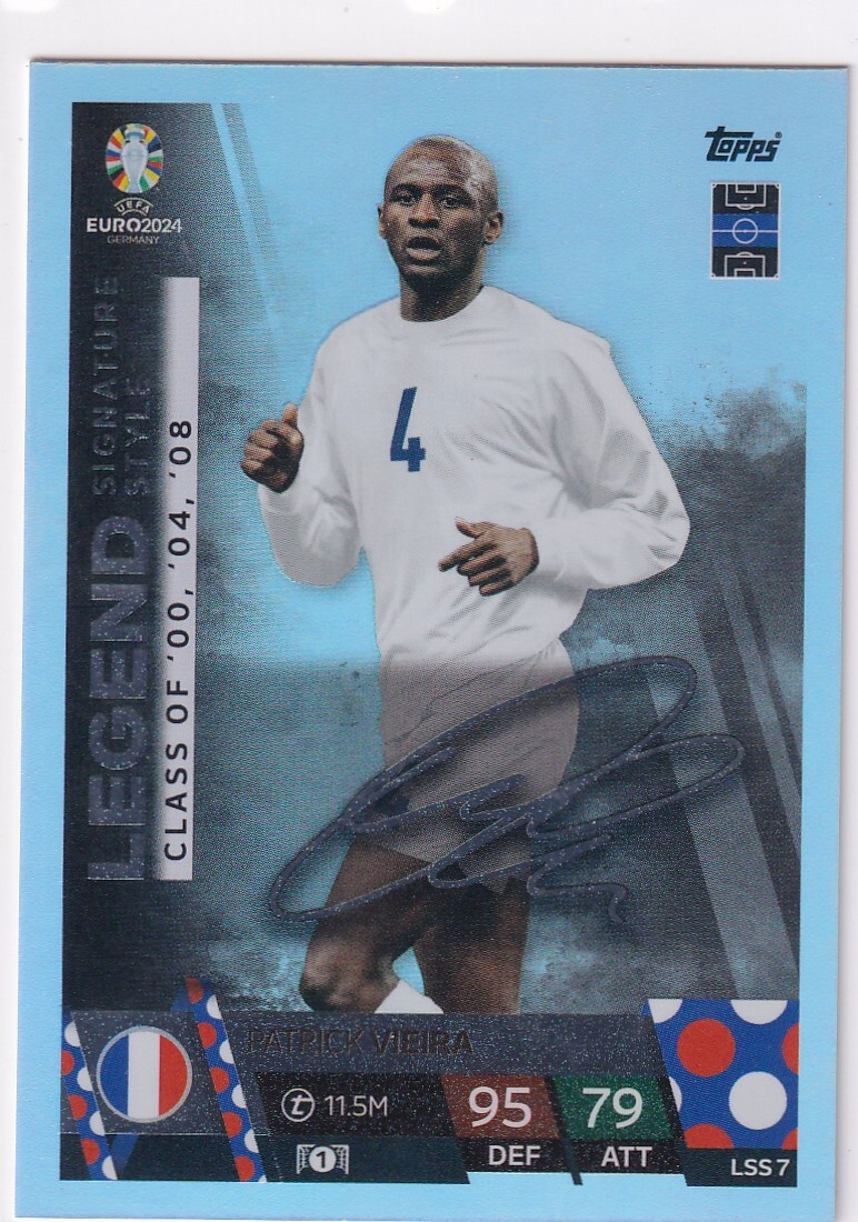 Topps Euro 2024 Match Attax Karte Legend Signature Style LSS