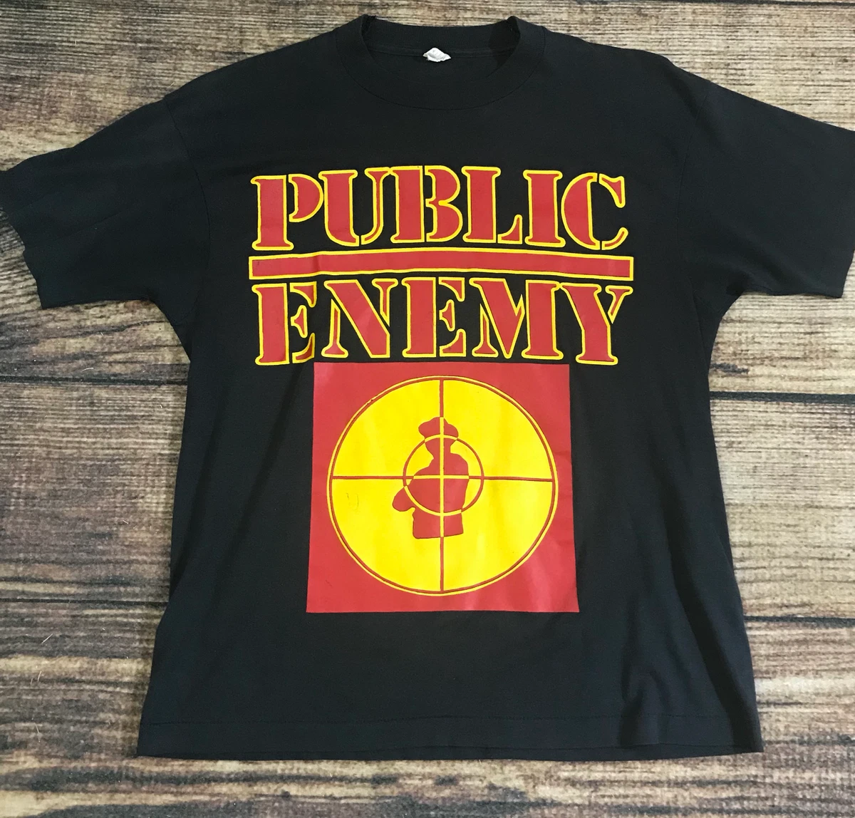 80s Public Enemy T shirt Raptee Screen Stars KC999 | eBay