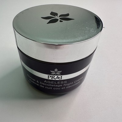 Prai Ageless  Neck Throat & Decolletage Night Creme Treatment 4 Oz USA Made