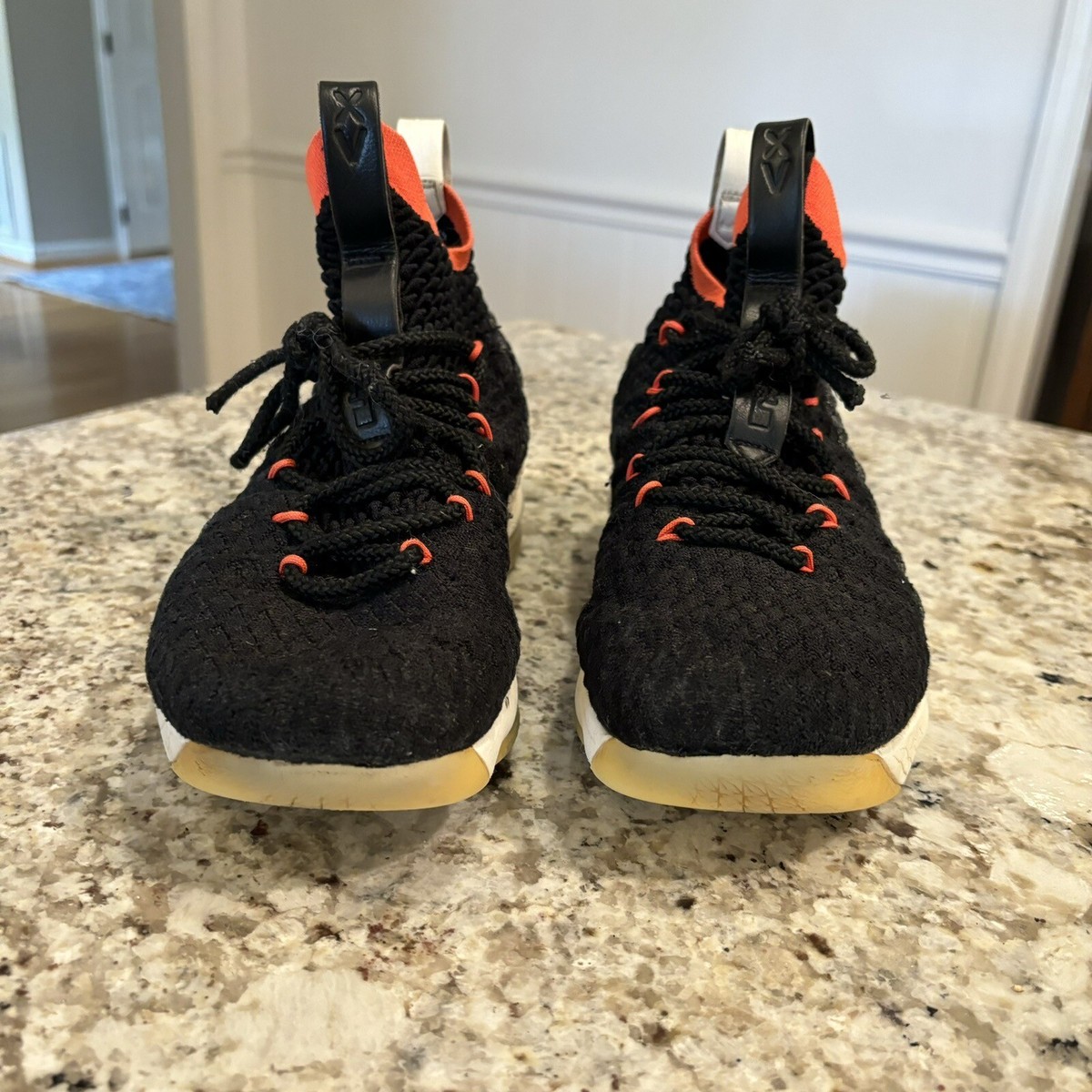 Nike LeBron 15 Bright Crimson 2018 Basketball Sneaker | Pre-Owned