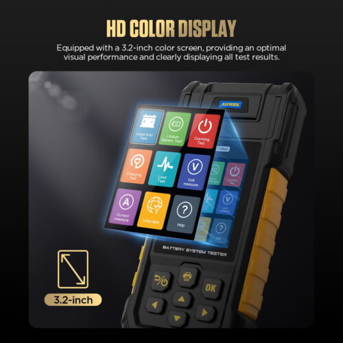 Auto Lead-acid & Lithium Battery Tester 0-80V Battery Internal Resistance Tester - Picture 13 of 18