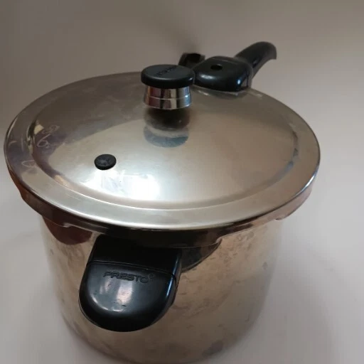 Vintage Pressure cooker 4 Qt Presto Model 01362 Aluminum With Jiggler
