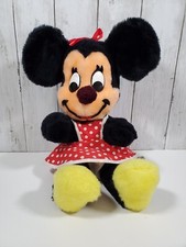 Minnie Mouse Plush Walt Disney Characters Production Toy Doll Made in USA