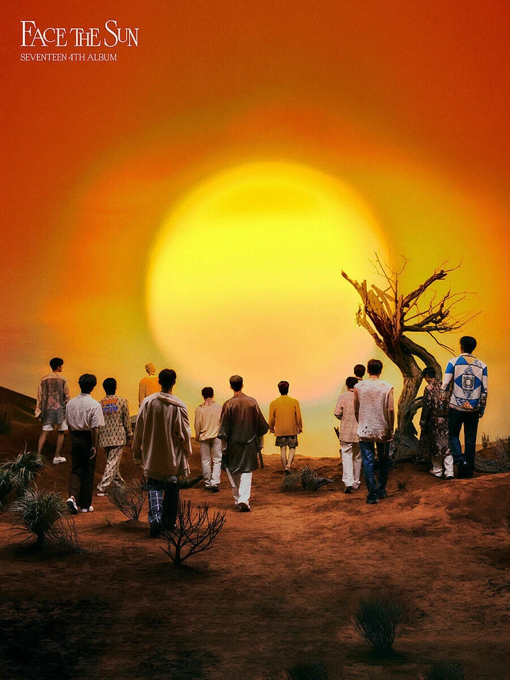 SEVENTEEN FACE THE SUN 4th Album CARAT JOSHUA Ver CD+Binder+Booklet+Lyric+4Card - Image 2 of 4