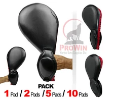 Double Paddle Kicking Clapper Target w/ Hand protector, Strike Pad, TKD, Karate