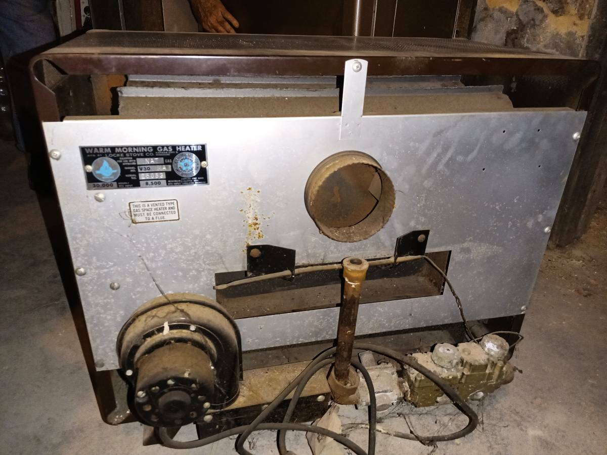 2 Vintage Antique Gas Heaters Duo Therm u0026amp; Warm Morning | eBay