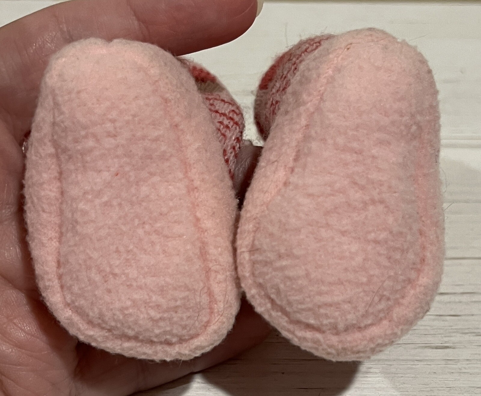 SAOLA Pigiama American Girl Doll Sweetheart rosa cuore stivaletti pantofole solo calzini