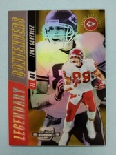 2018 Panini Contenders Optic Tony Gonzalez Gold Legendary Prizm #LC-TG Card /10