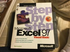 Microsoft Excel 97 Step by Step Book by Catapult - Self Study Kit w/ Disk