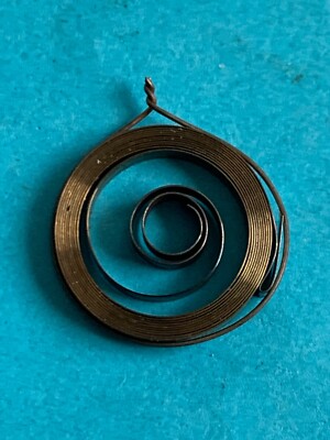Feder Zugfeder 2,2 x 14,6 x 0,15 mainspring for watches NOS Vintage Lagerware