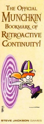 SJG The Official Munchkin Bookmark of Retroactive Continuity! Promotional 10d2