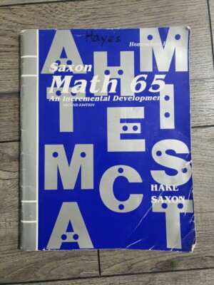 Math 65: An Incremental Development, 2nd Edition, No Writing No Pages 