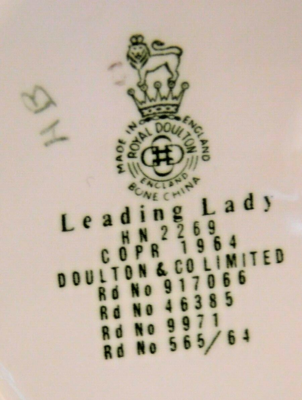 ROYAL DOULTON ENGLAND 