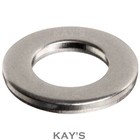 FORM A FLAT WASHERS TO FIT METRIC BOLTS AND SCREWS A2 STAINLESS STEEL M1.6 - M42