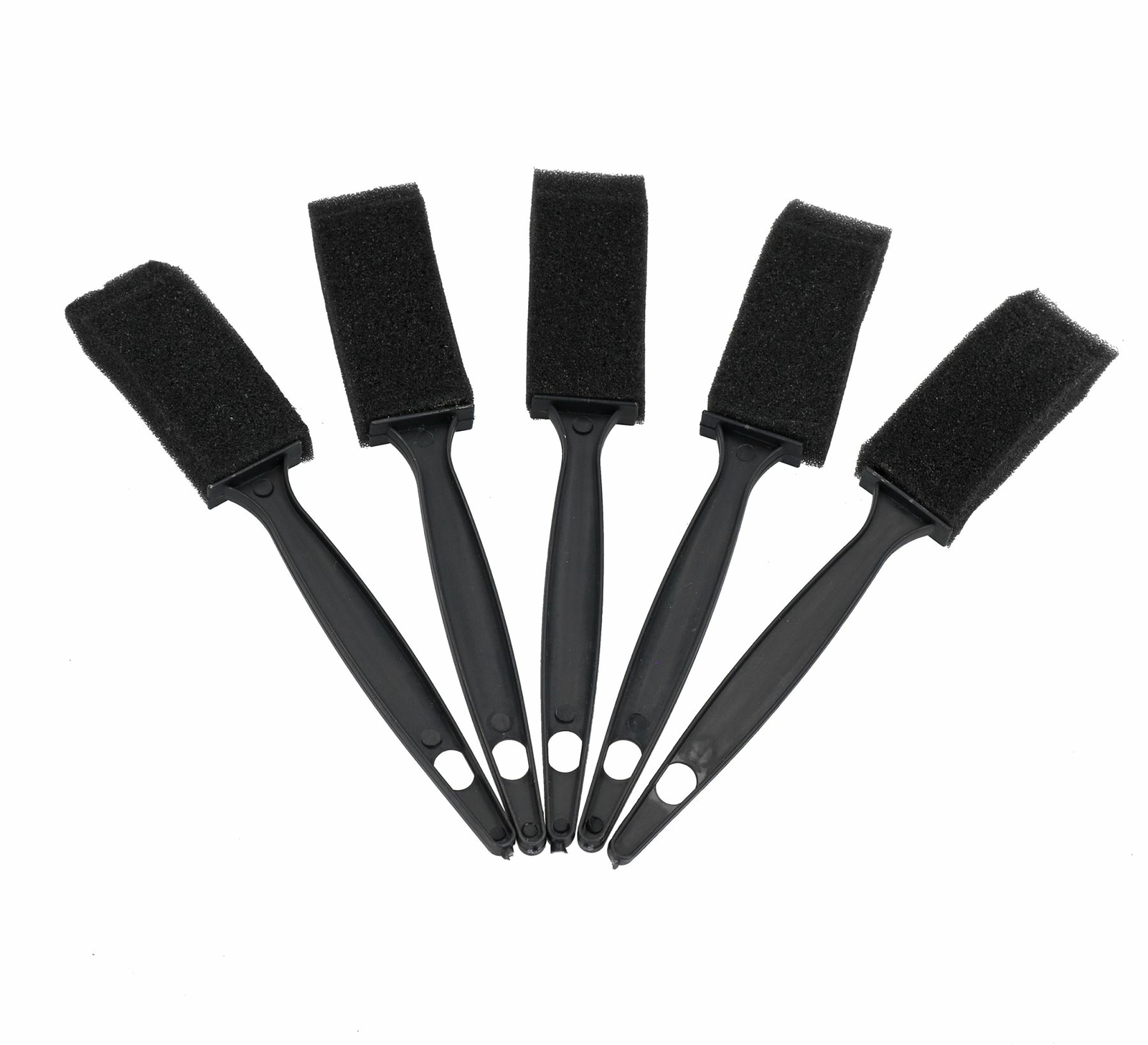 12pc Foam Paint Brushes for Varnish Oils Water Based Paint 25mm 100mm
