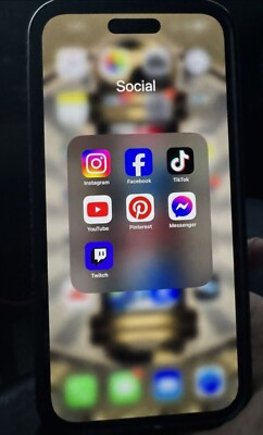 Apple iPhone 13 mini with tik tok app 