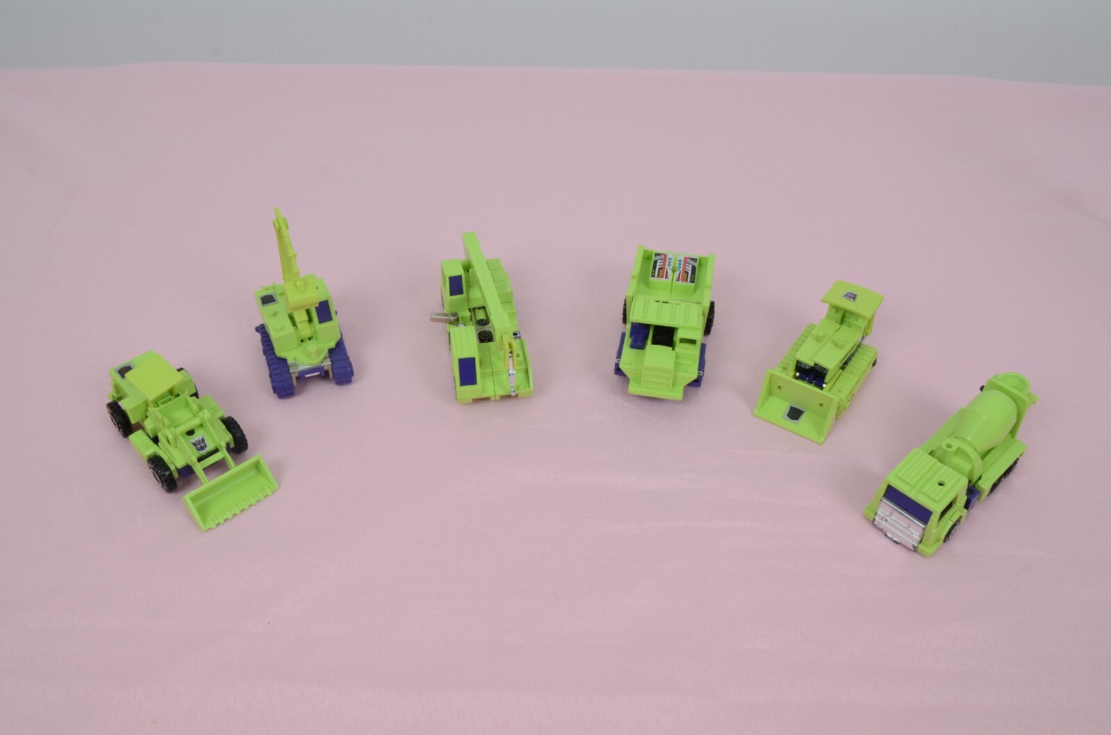 Vintage Transformers G1 Constructicons Devastator Hasbro 1985 Complete ...