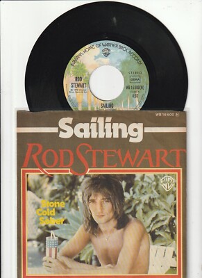 7''-Single  - ROD STEWART: Sailing, Warner WEA WB 16 600,