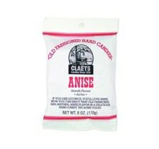  5 Bags Claey's Anise Old Fashioned Sanded Hard Candy Bag Free Shipping