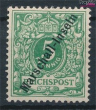 Briefmarken Marshall-Inseln (Dt. Kol.) 1899 Mi 2II mit Falz Aufdruckau (10526352