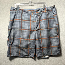 Columbia Swimming Trunks Mens Size 38 Plaid Board Shorts OMNI-SHADE