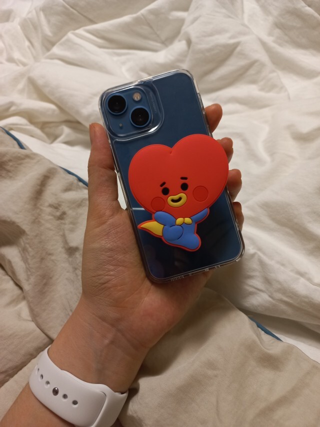 BTS BT21 Official Griptok Smart Phone Finger Stand Holder Smart