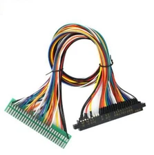 60CM 24" Wiring Harness Extend Cable DIY Parts For Arcade Jamma Machine N254