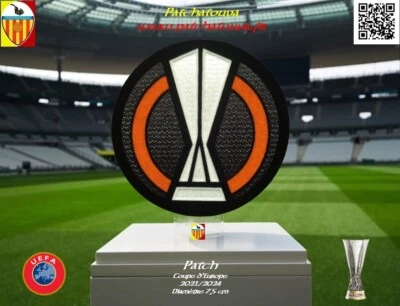 Badge Patch Coupe d'Europe 2021/24 Ligue Europa Maillot foot OM Lille Lyon