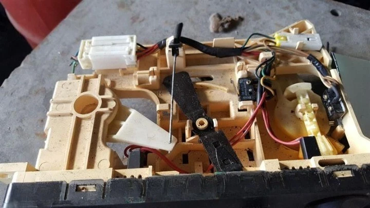 Honda Passport Isuzu Rodeo 2000-2002 aire acondicionado calefacción control de temperatura OEM Foto 2 de 4