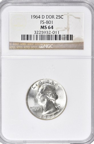 1960年B スイス 20ラッペン（NGC） MS64 1964-B Switzerland 20 Rappen