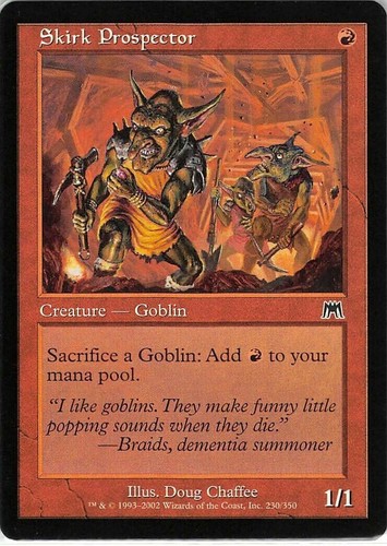 MTG スカークの炭鉱者　foil 英語4 値下げ Skirk Prospector [Foil NM - Secret Lair Drop Series 2414] | eBay