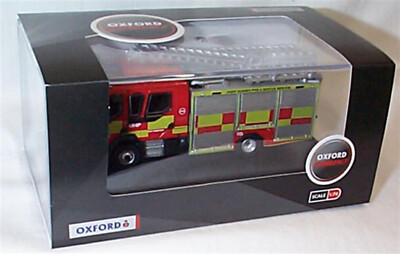 Modellino Scala 1/76 Oxford Diecast – Volvo FL Pompa Scala, West Sussex Fire 76VEO004 - 4