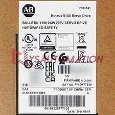 Branded New Allen Bradley 2198-E1020-ERS Kinetix 5100 200V Class Servo Drive