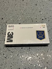 3M BlackWatch VHS Video Head Cleaner Tape Cassette 34-7022-8102-2 - NEW / SEALED