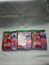 Fruit Of The Loom Women's Bikinis 5-Pack " Microfiber-3 New Packs Size 5s