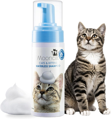 Waterless Cat Shampoo, 100% Licking Safe & Vet Approved No Rinse Dry Bath Foam -