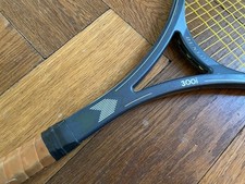 Rakieta tenisowa DUNLOP 300i Noryl GTX Injection Oryginalna vintage lata 80. ze skórą