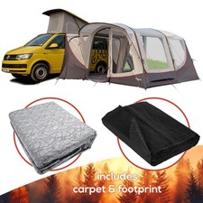 VANGO MAGRA AWNING DRIVE AWAY BUNDLE & CARPET AND FOOTPRINT FOR VW T5 T6 VAN
