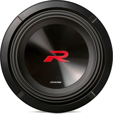 Alpine R-Series next generation R2-W10D4 10'' 4 Ohm 2250 Max, 750W RMS DVC Car