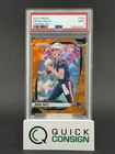 DRAKE MAYE 2024 PRIZM ORANGE ICE ROOKIE #329 PATRIOTS PSA 9 A Q6995