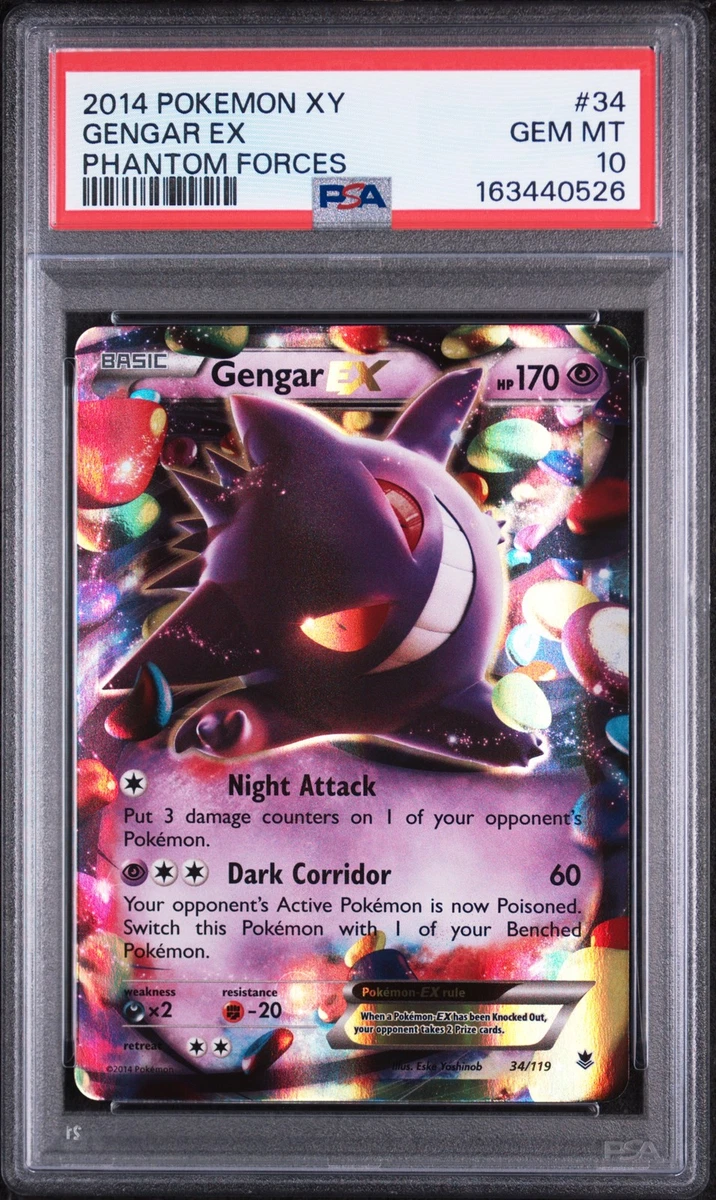 Preços baixos em Gengar Pokémon TCG Autenticador Esportivo