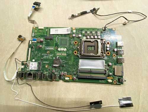 Lenovo Mainboard LA-J771P aus V50A-24 PC | mit Netzteil 90W + viel Zubehör